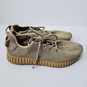 Adidas Yeezy Boost 350 V1 Oxford Tan Sneakers Size 8.5 Primeknit